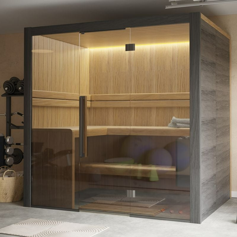 Hekla IR160 Infrarotsauna blau